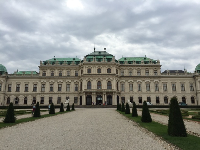 The Belvedere, a once palace for Prince Eugene, it is now a lovely art museum and historical site.