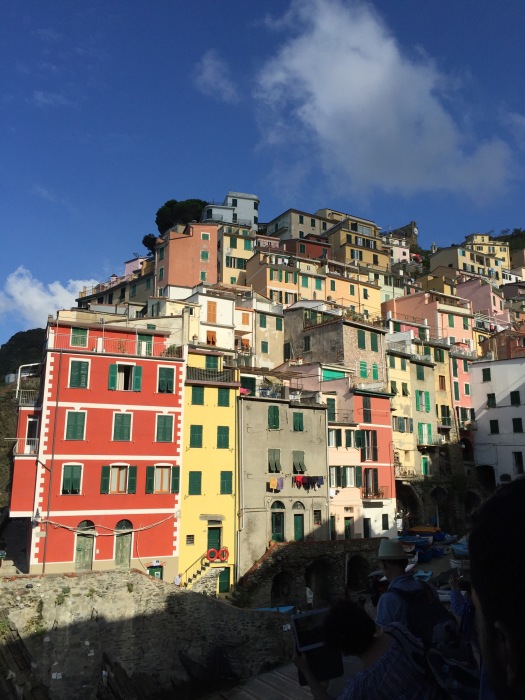 The perfect pastels that everyone sees when they hear "Cinque Terre"