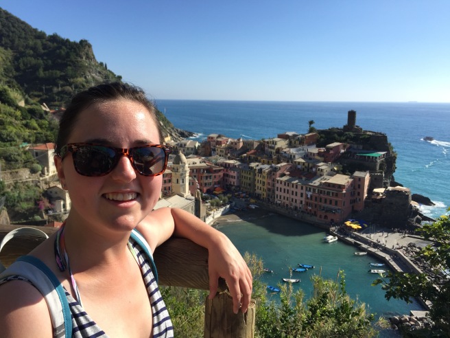 A look from above at Vernazza